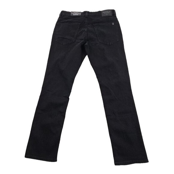 Buffalo David Bitton Evan Jeans Men's 34x32 NEW Black Wash Straight Stretch NWT - Picture 2 of 16
